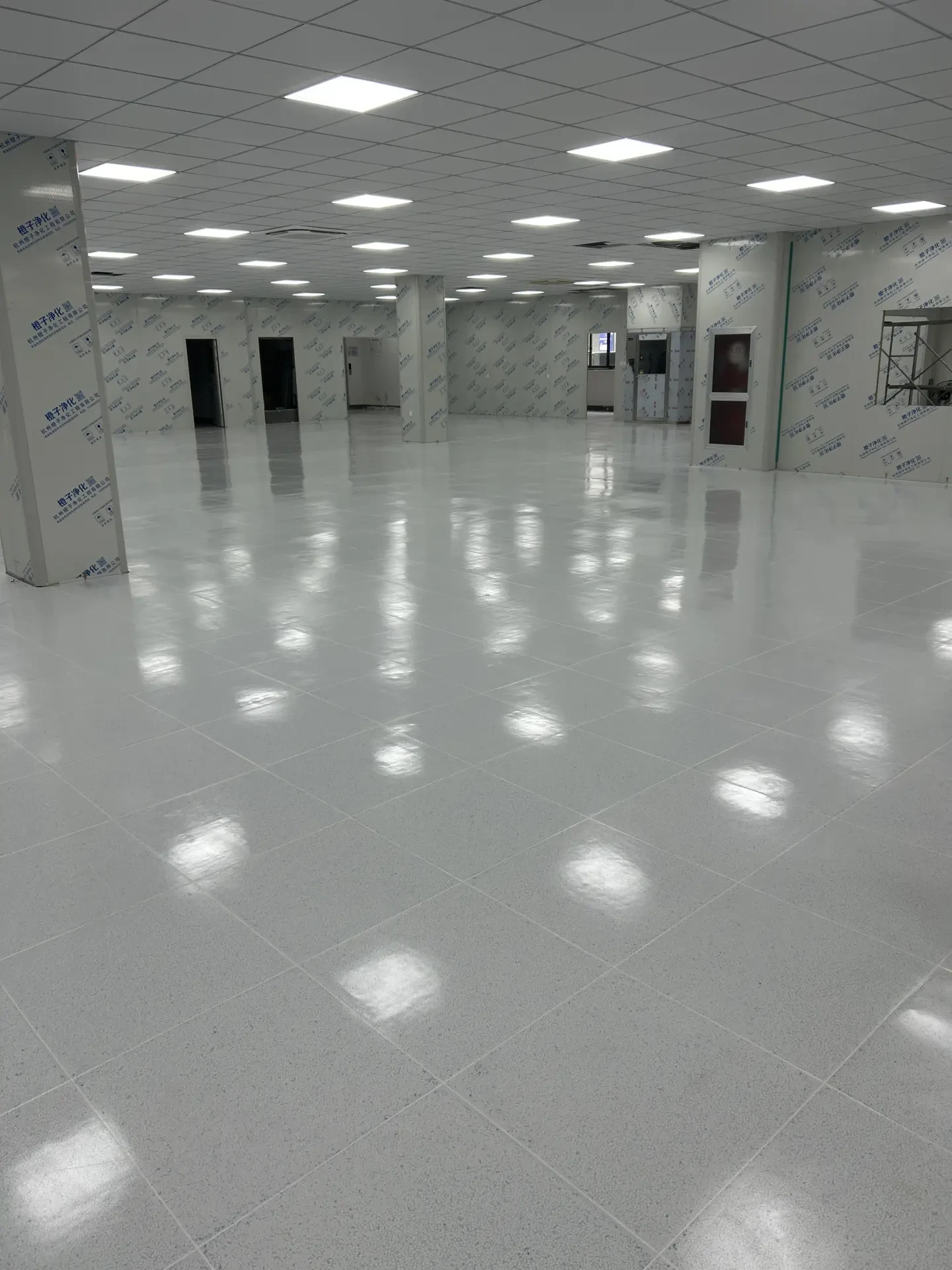 嘉兴海宁工厂防静电地坪工程 工程照片 4