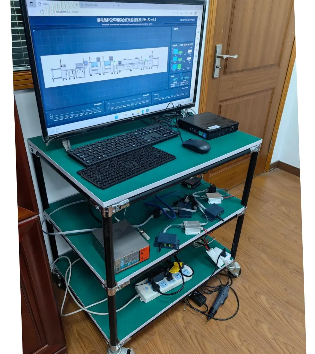 ESD设备静电与点检实时监控方案 工程照片 4