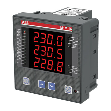 ABB M1M 智能多功能电力仪表 | 0.5S级精度 | 40次谐波分析 | Modbus通信