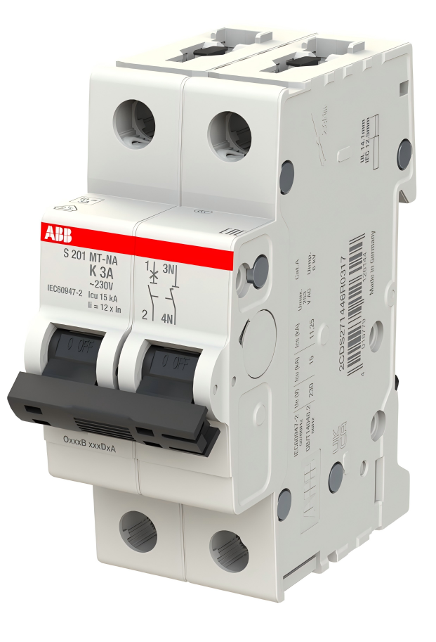 ABB S200 微型断路器 | 0.5-63A | 25kA分断 | IEC/UL双认证 | 终端配电保护