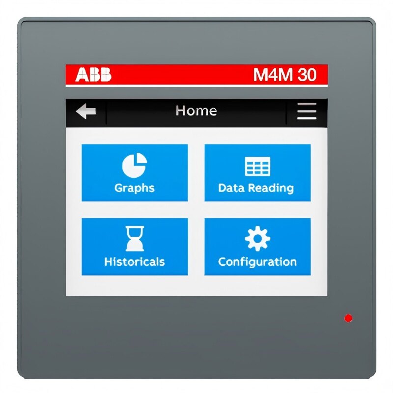 ABB M4M 电能质量分析仪 | EN 50160合规 | Class A谐波监测 | 蓝牙调试 + 云平台集成