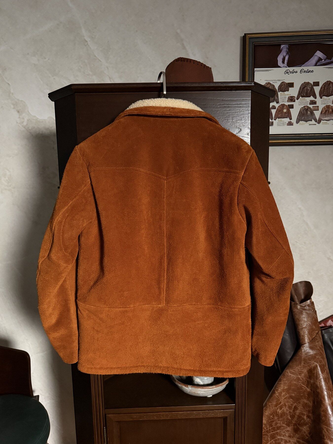 Tan Ranch Jacket - back view