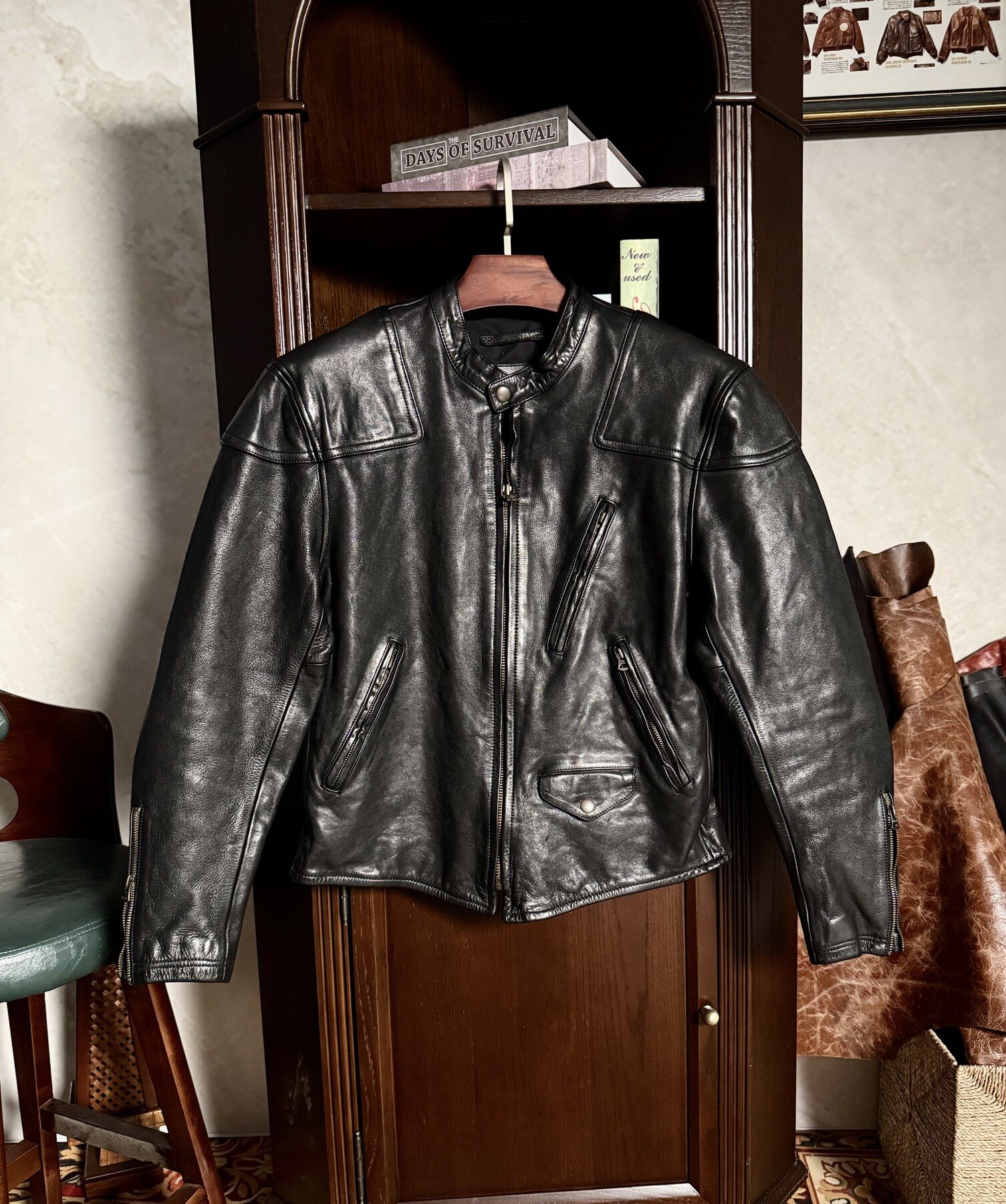 Black Venom Jacket - front view
