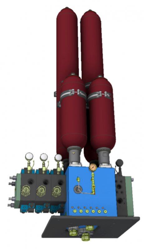 Hydraulic Safety Oil Manifold - Composite Configuration