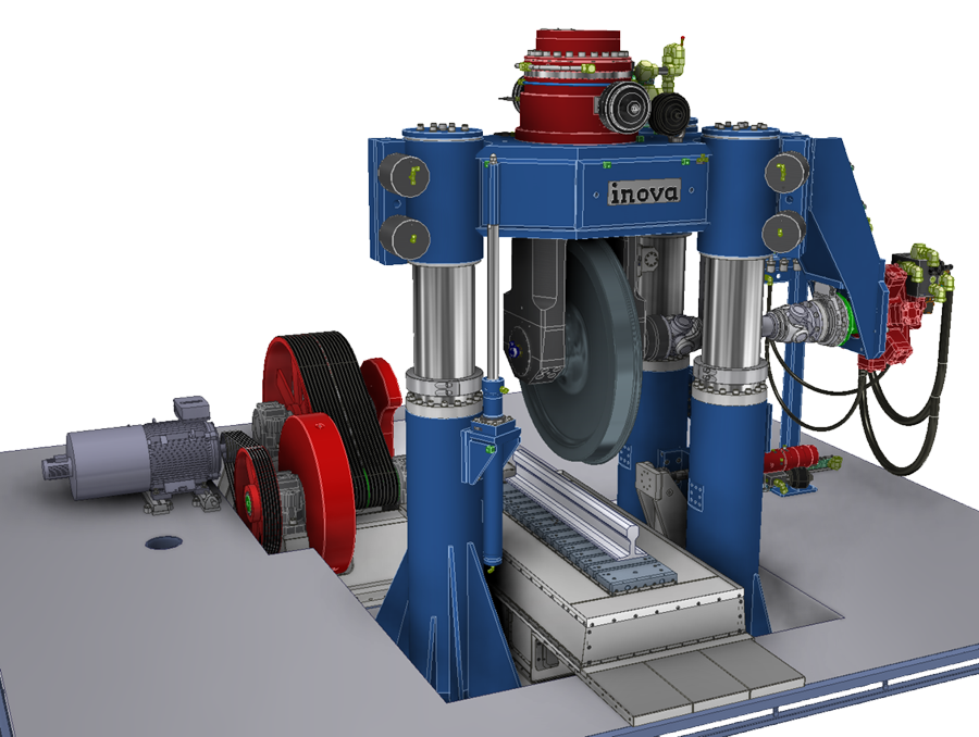 Railway Track Test Rig