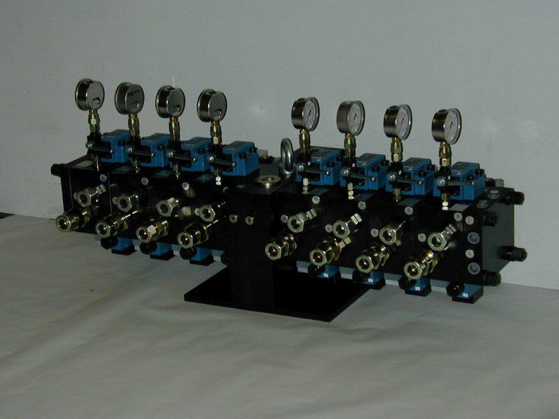 Hydraulic Safety Manifold Block - Actual Photo