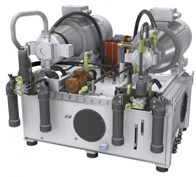 Hydraulic Power Unit - 3D Model