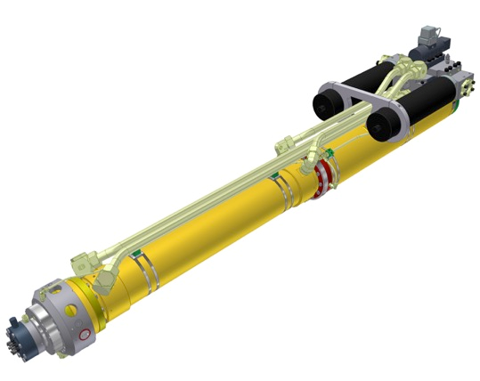 Large-stroke high-speed actuator