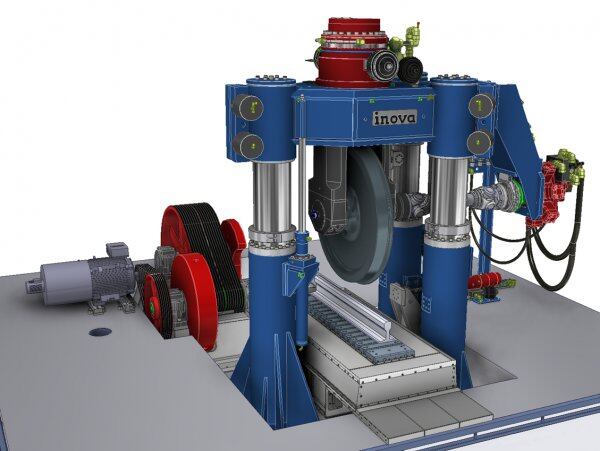 Rail Bogie and Wheelset Test Rig