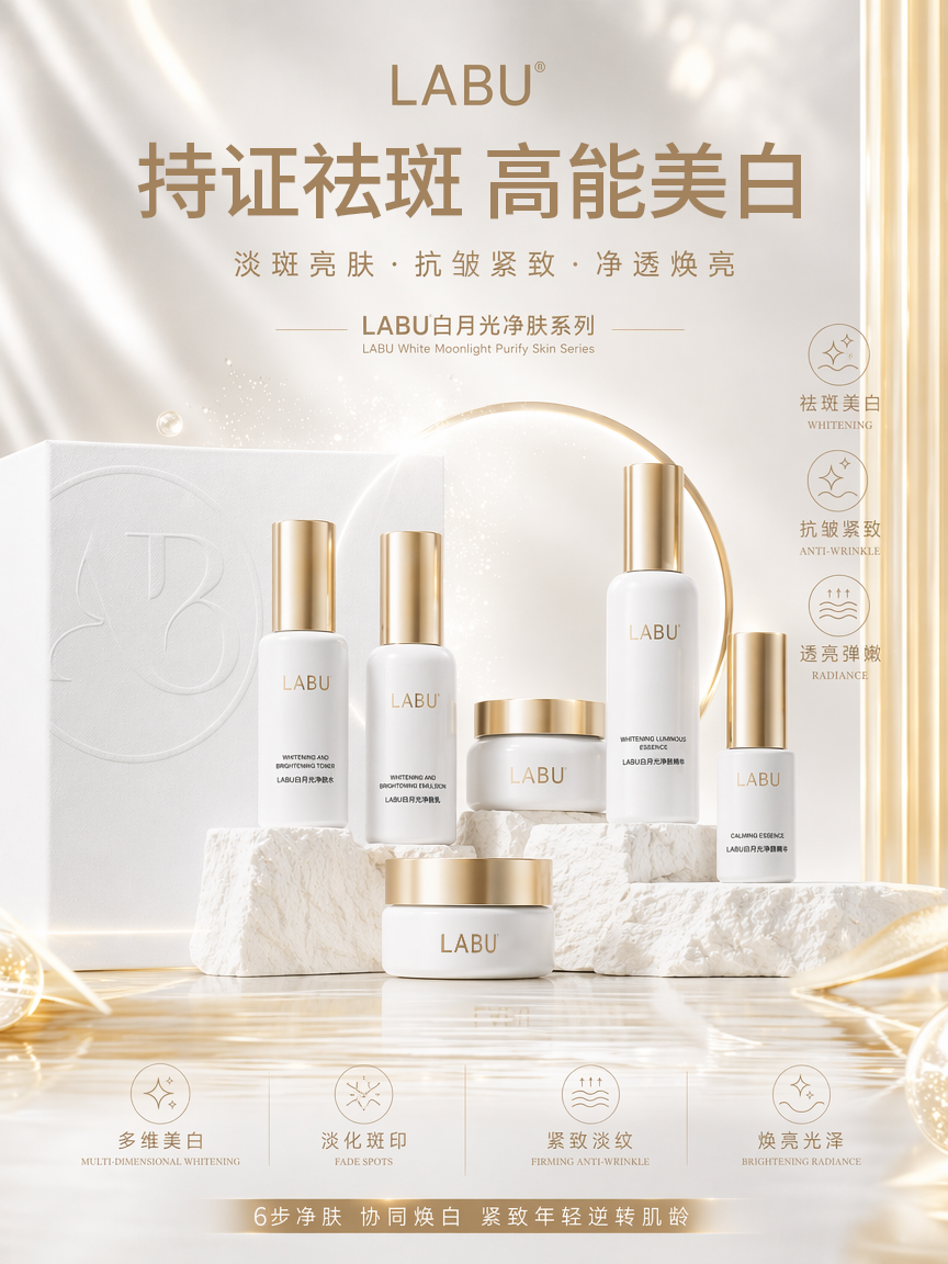 LABU白月光净肤系列套盒
