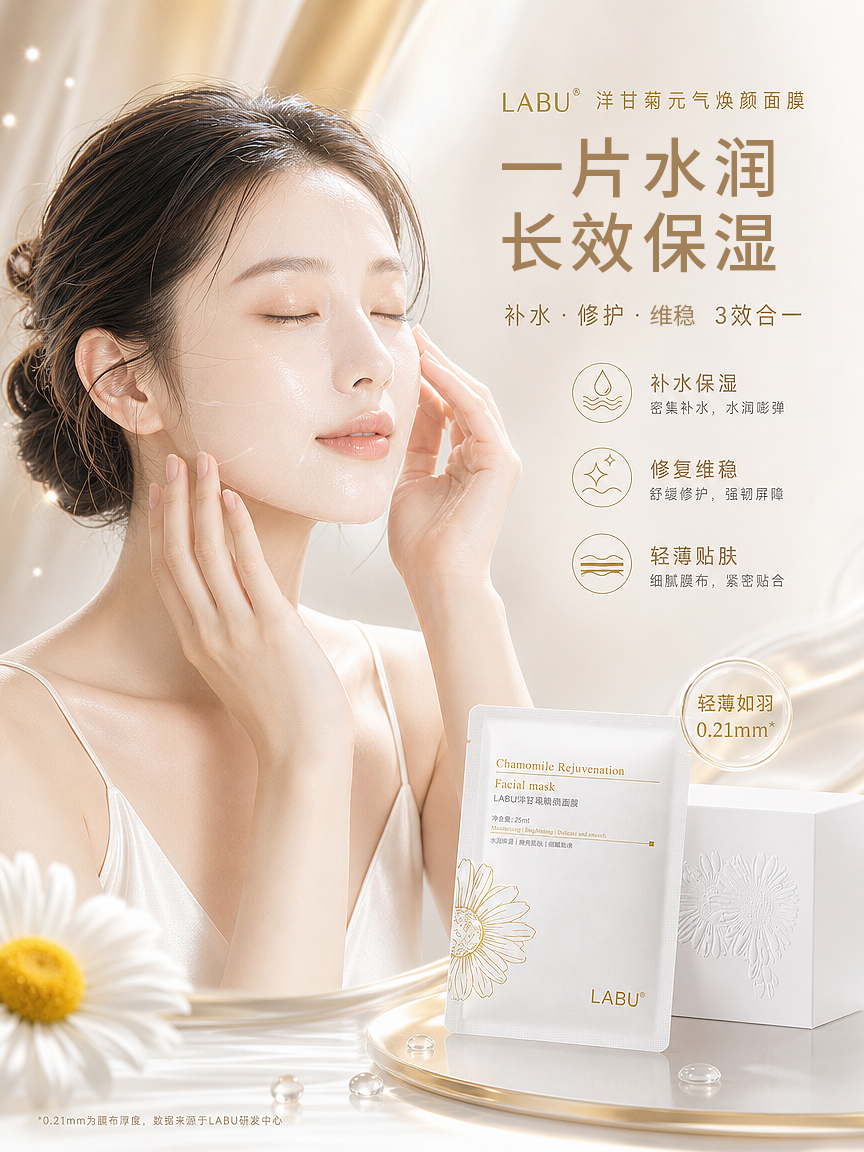 LABU 洋甘菊焕颜面膜 - 图片2