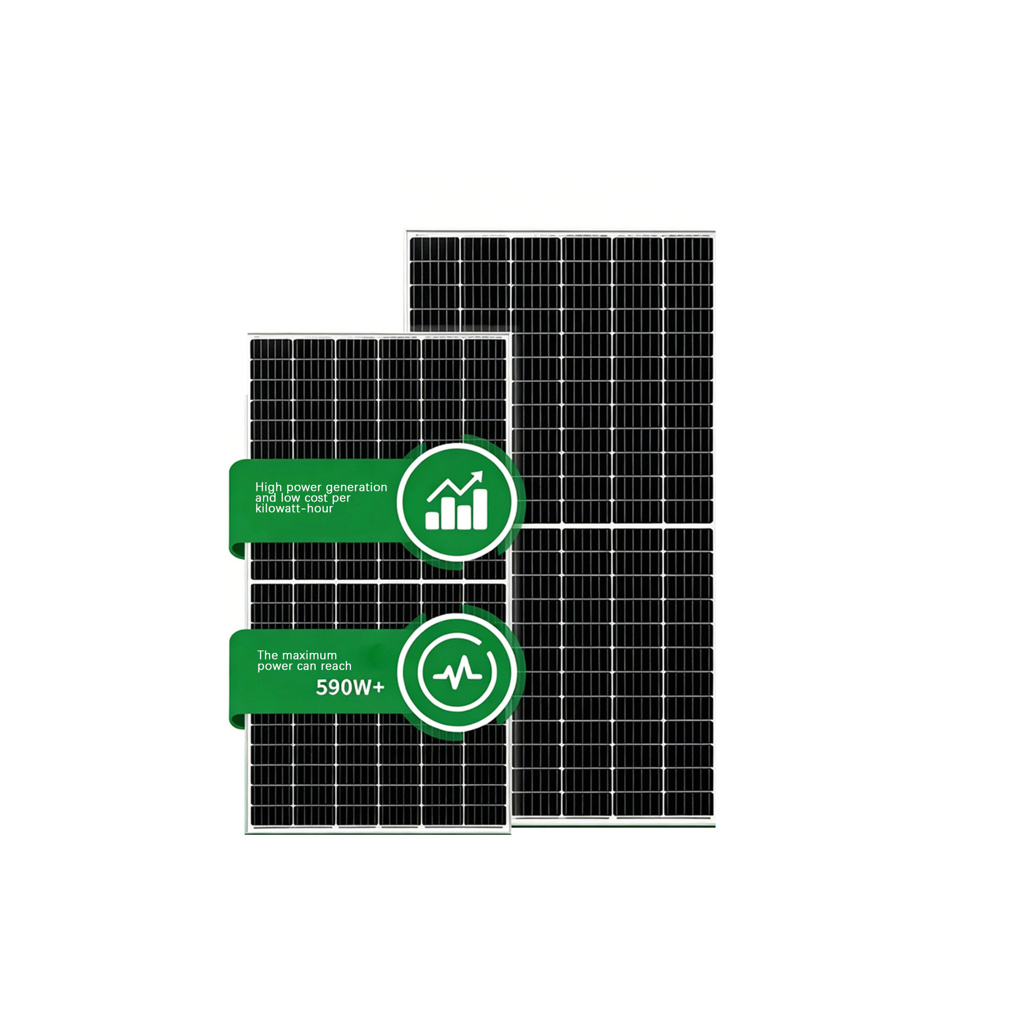 N-type Half-Cell Single-Glass Module (72-cell)