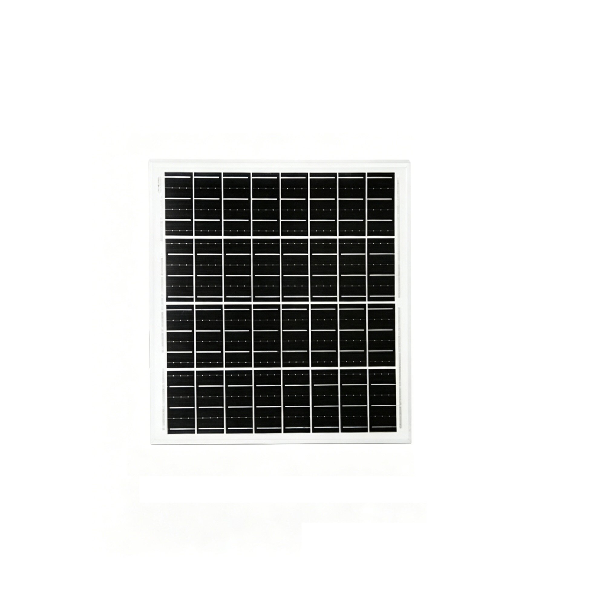 Single-pane solar panel