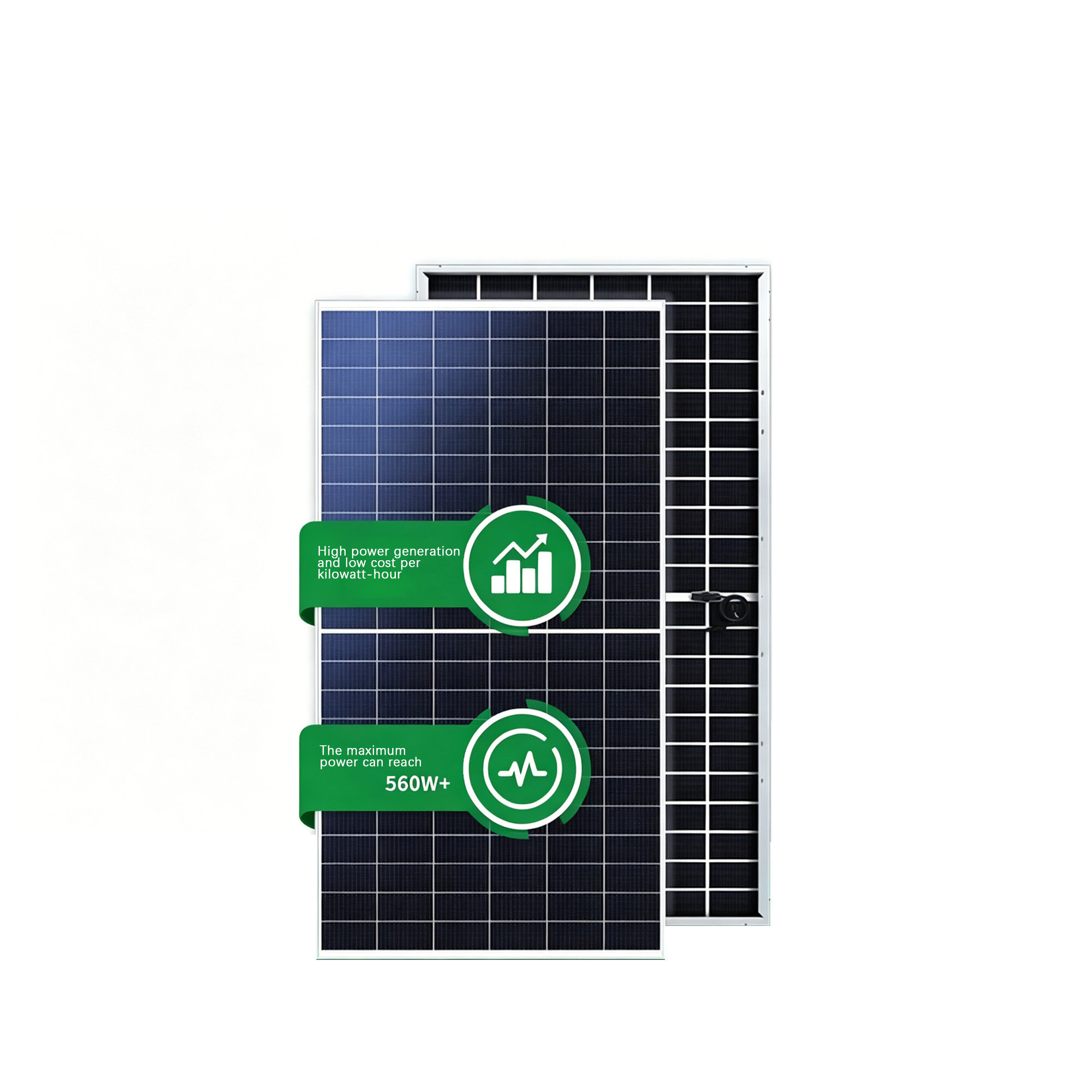 P-type half-sheet double-glass module (72 version)