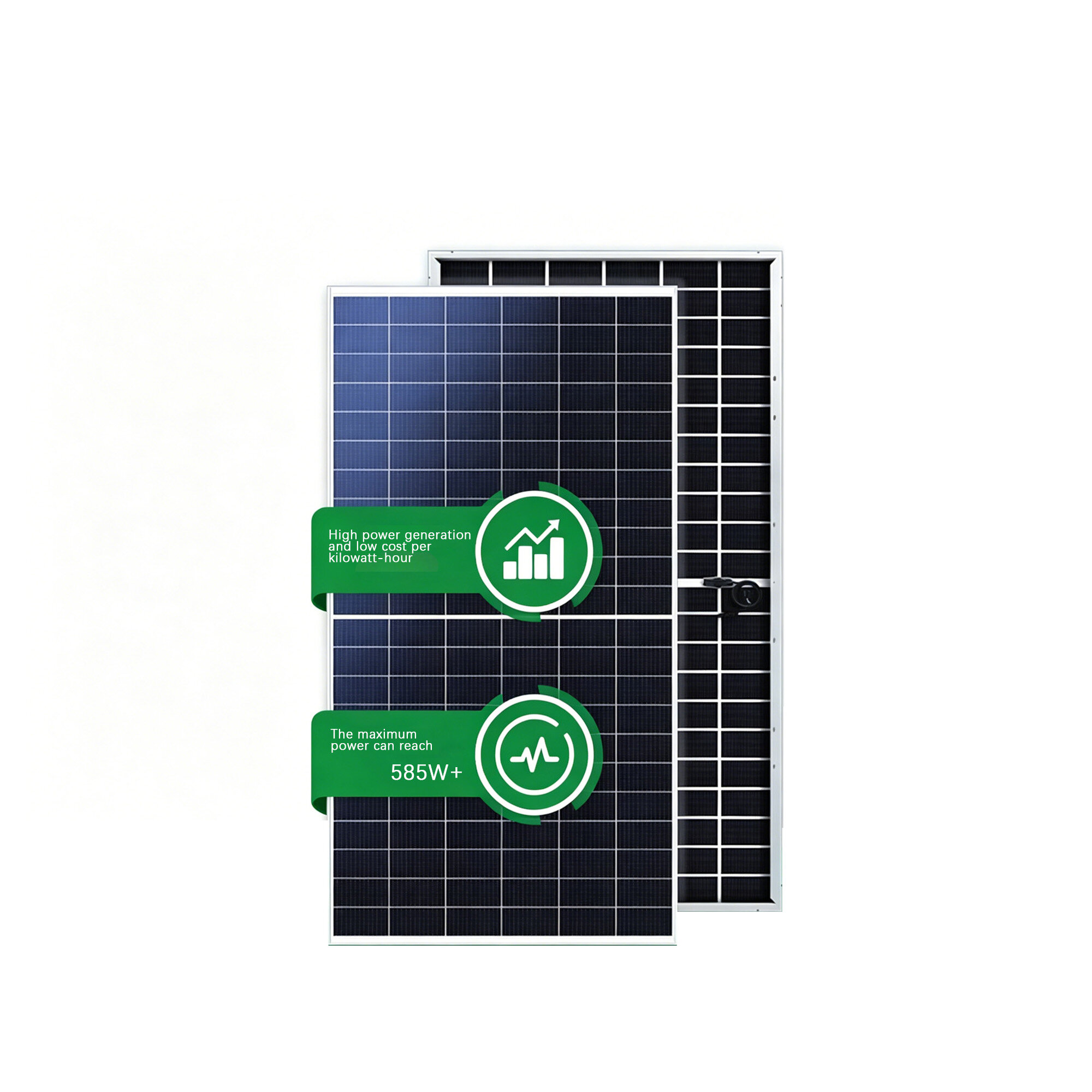 N-type Half-cut Bifacial Dual-glass Module (72-cell format)