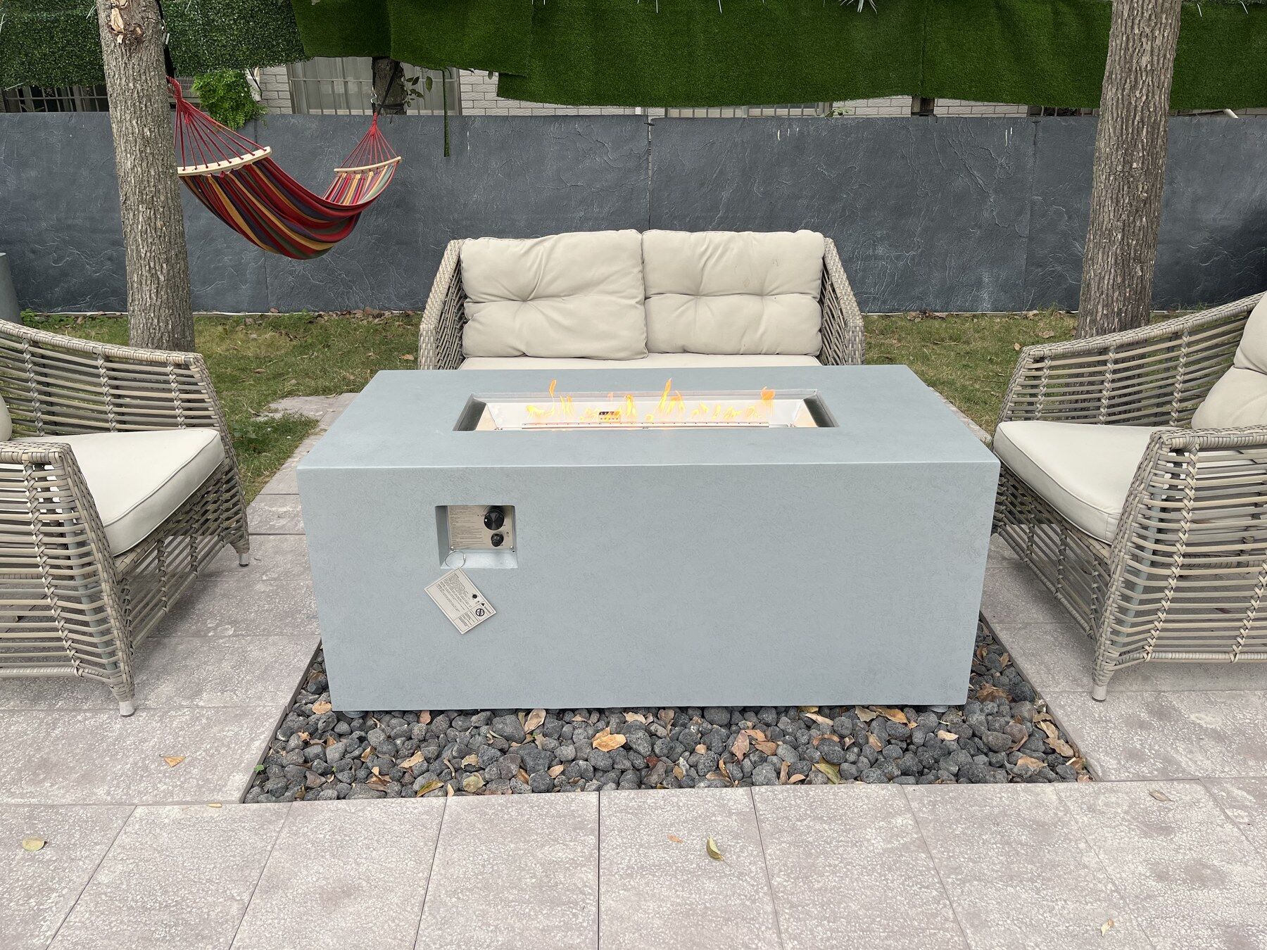 CZYG006 Rectangular Fire Tables