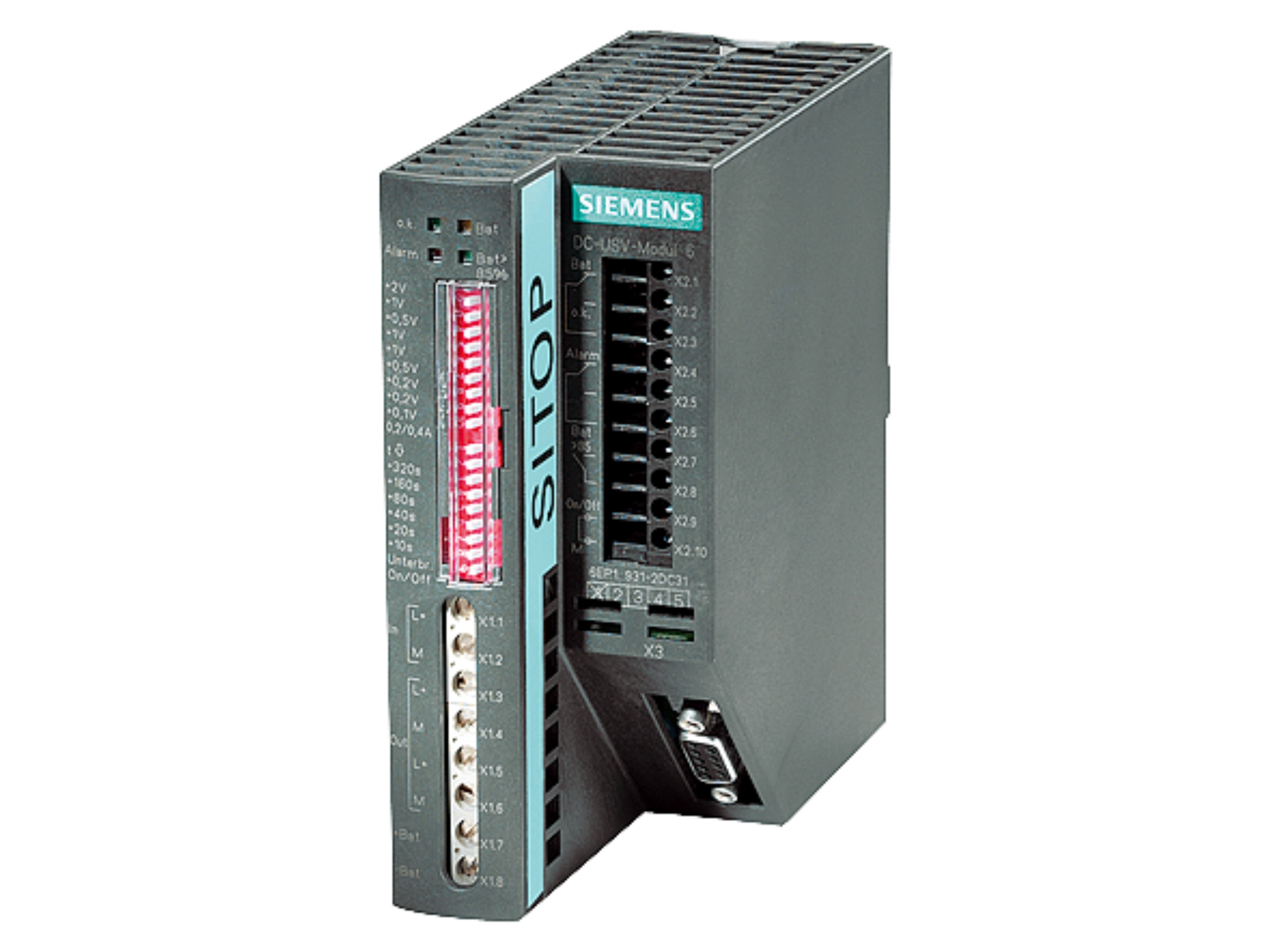SITOP DC-USV 不间断电源模块 24V/6A 带串行接口