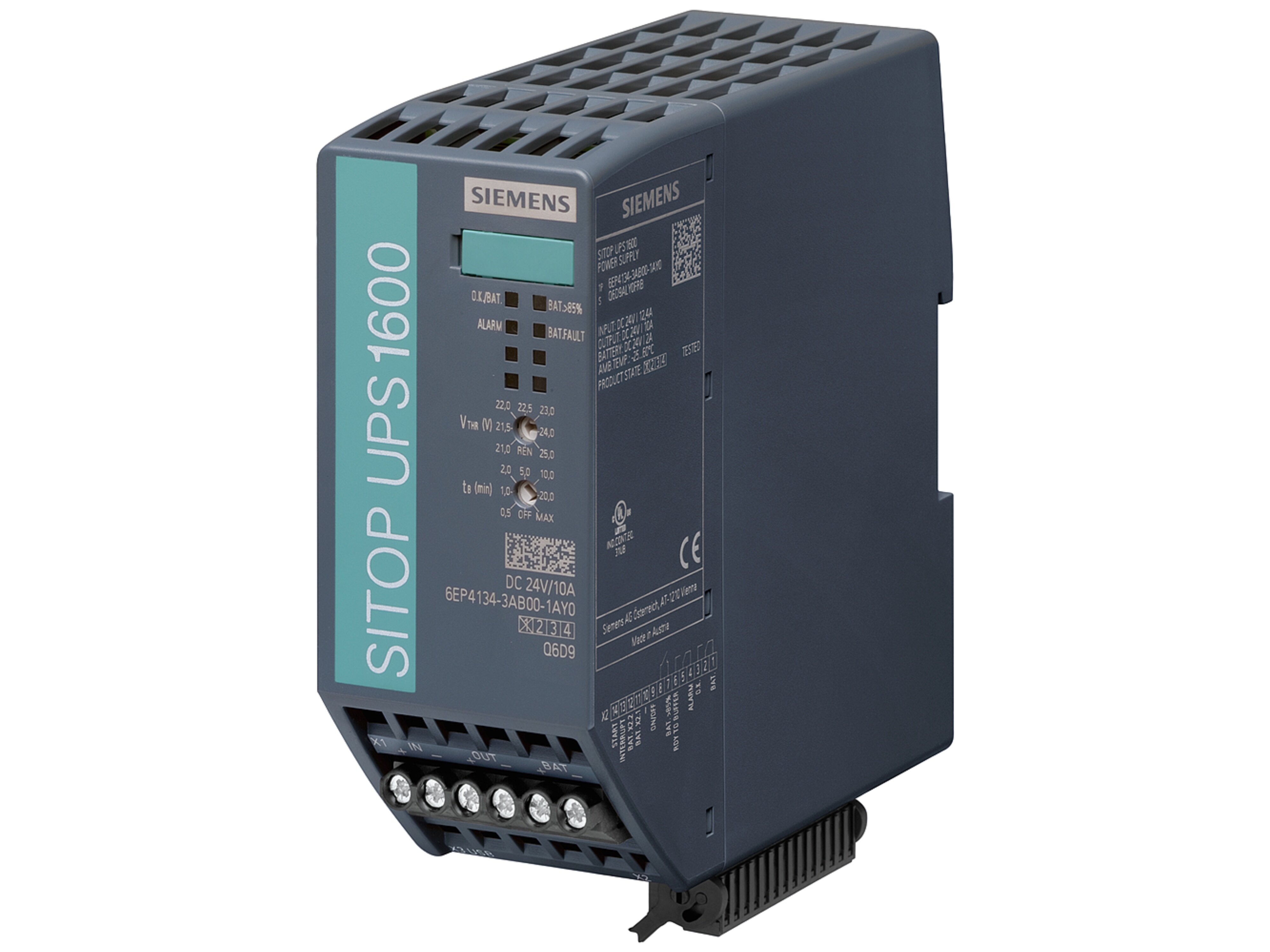 SITOP UPS1600 DC-UPS 10A 直流不间断电源（USB + 继电器干接点）