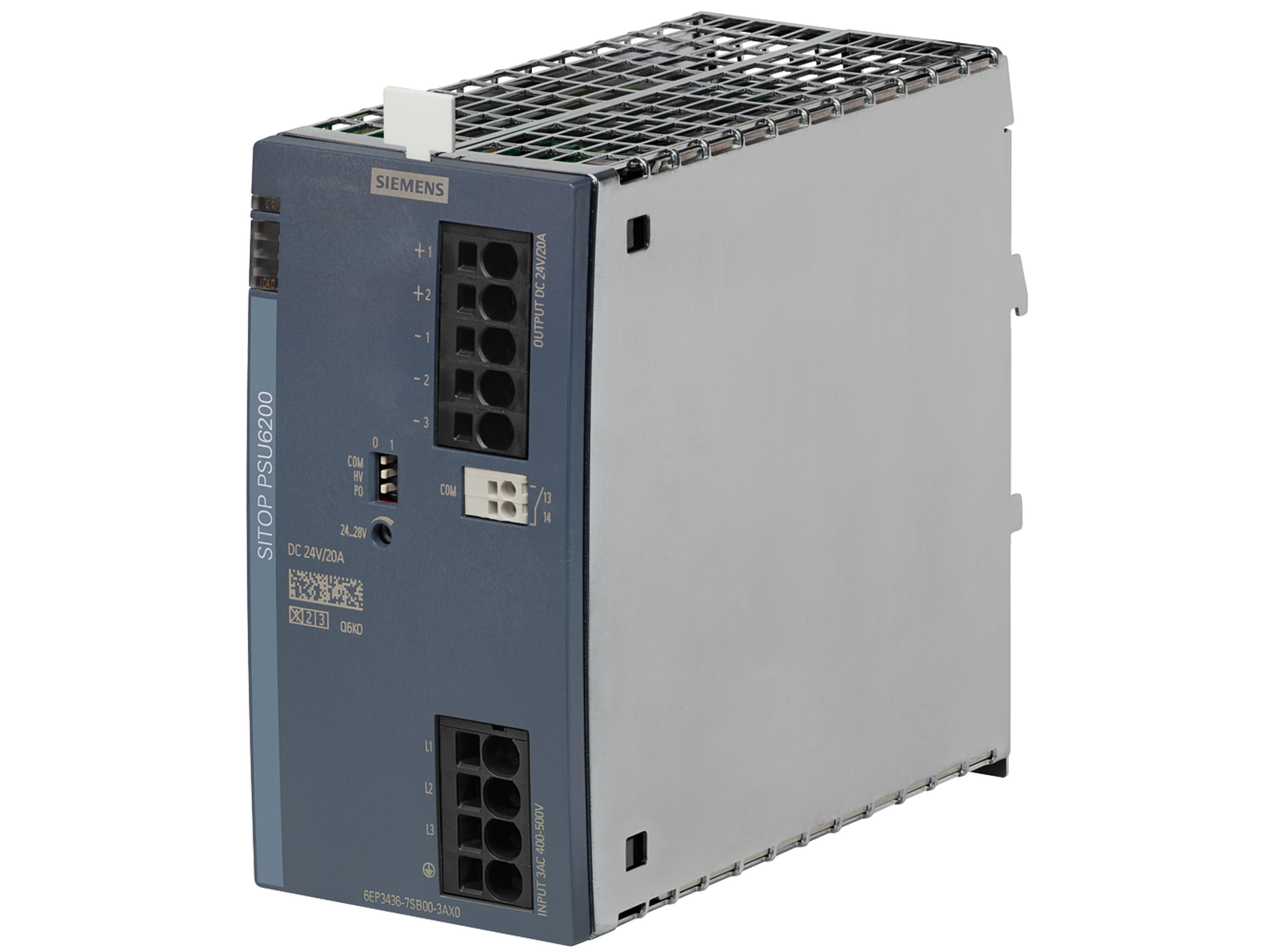 SITOP PSU6200 24V/20A 工业电源（三相输入带诊断接口）