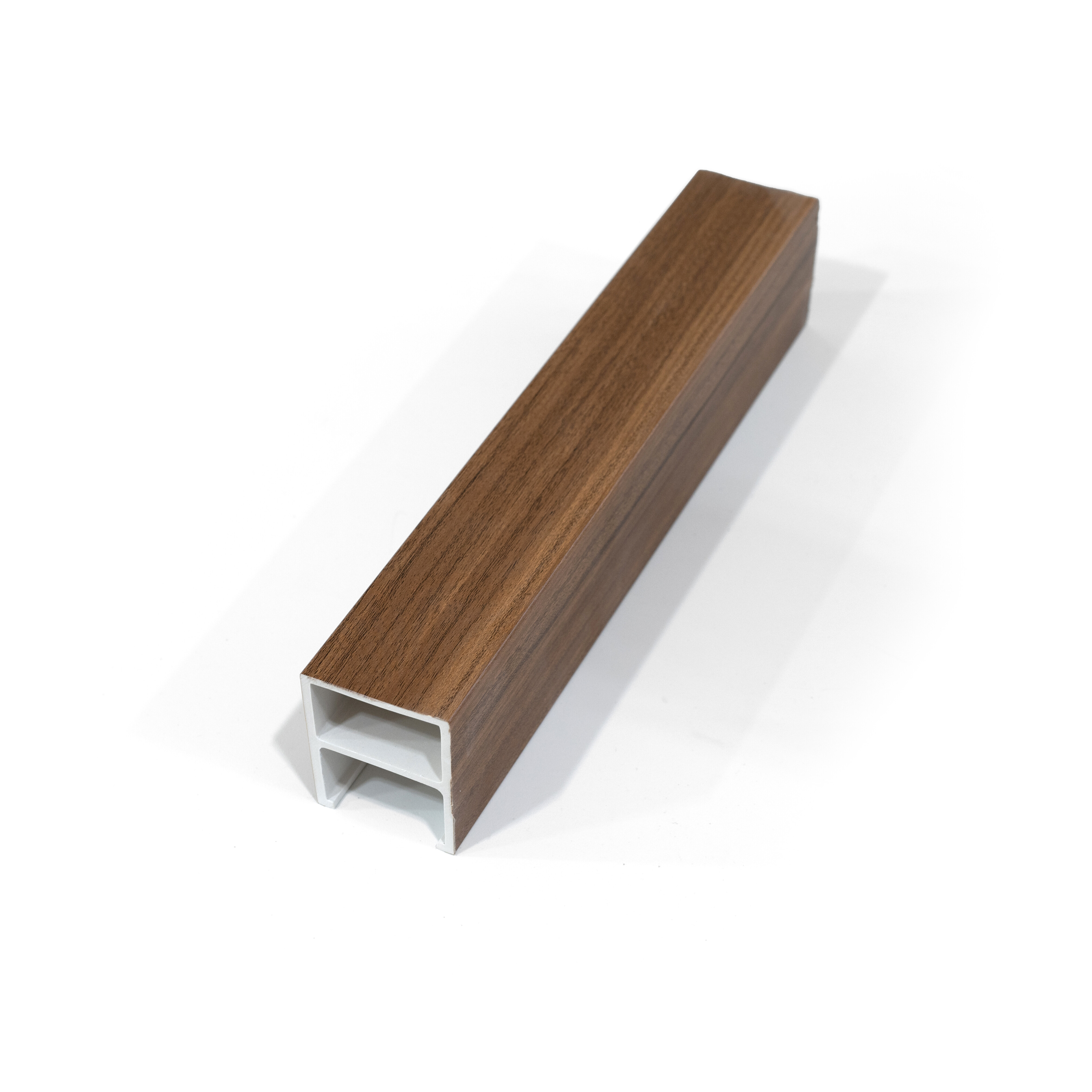 New Style of Walnut color WPC Tubes for ceilings
