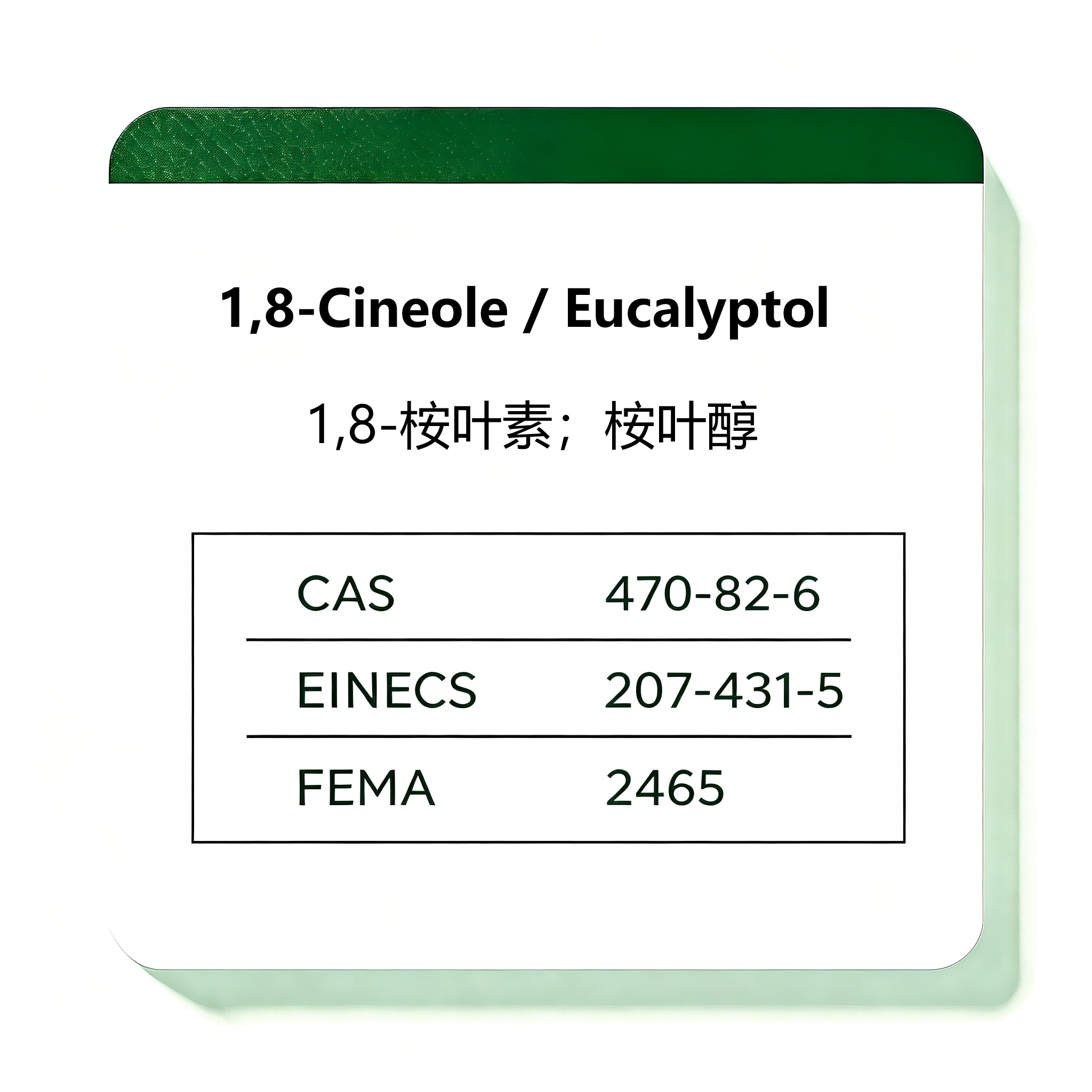 1,8‐Cineole / Eucalyptol