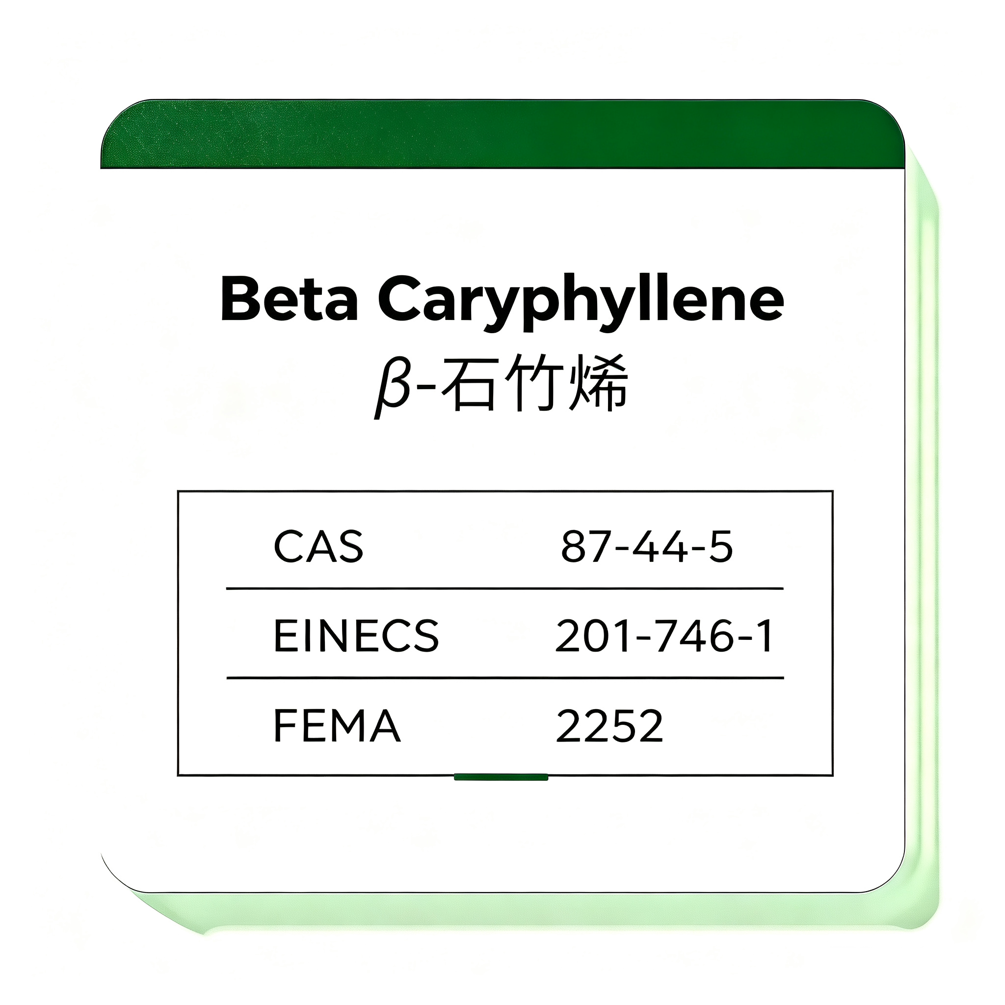 Beta Caryophyllene