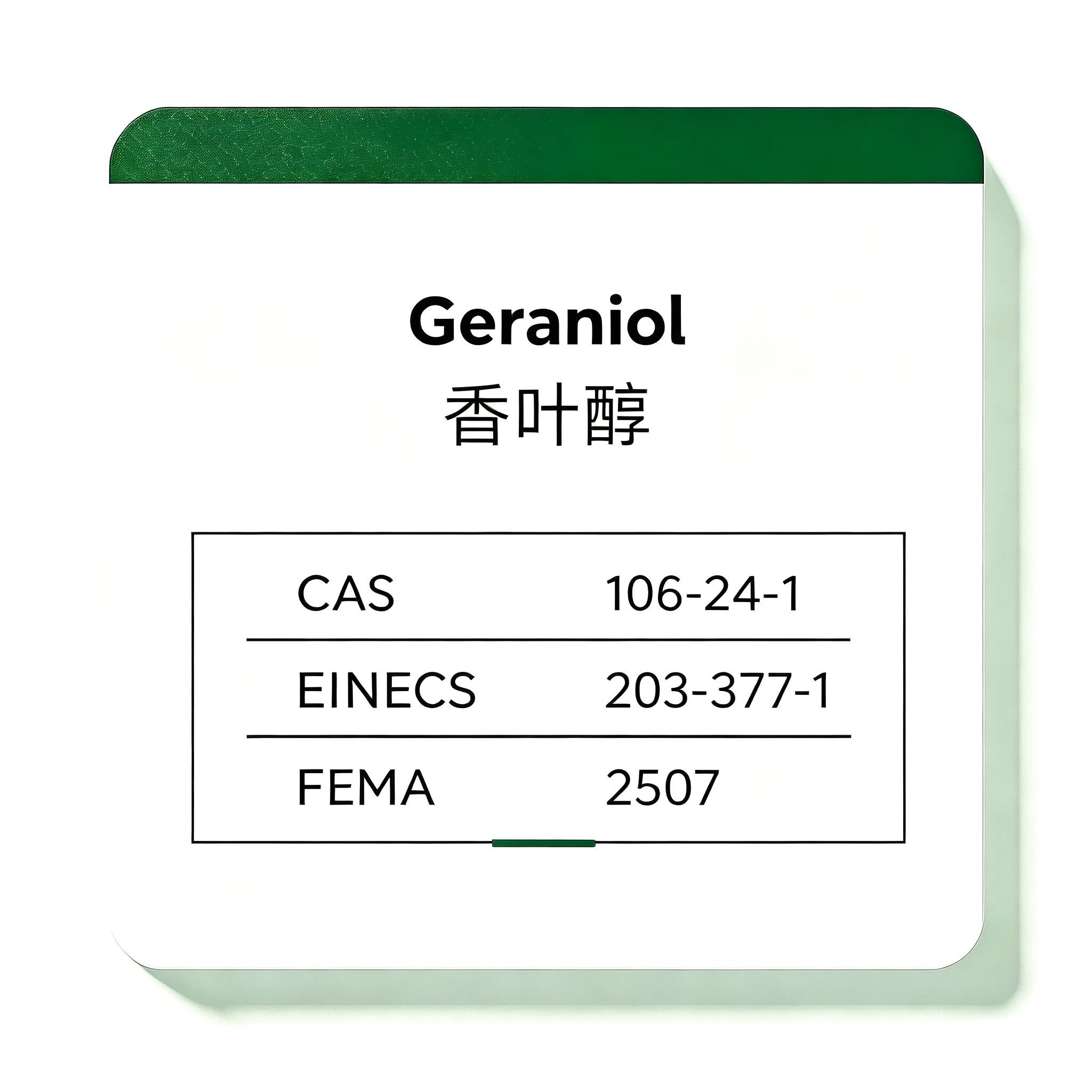 Natural Geraniol