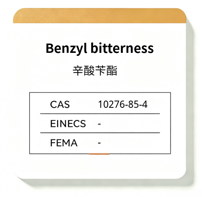 Benzyl bitterness