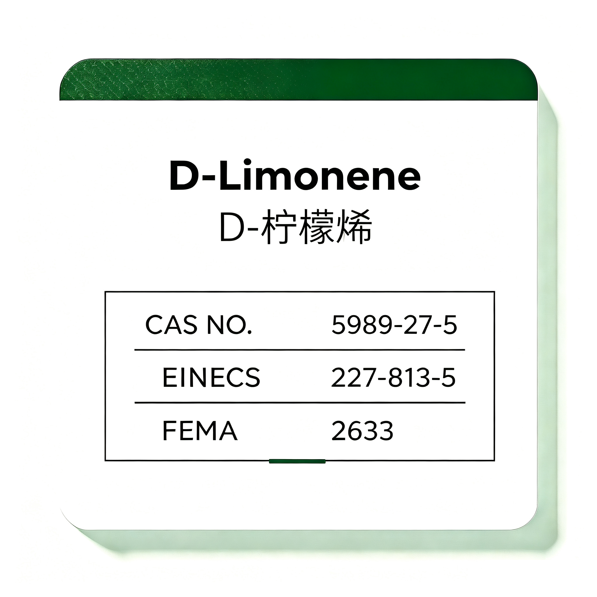 Natural D‐Limonene