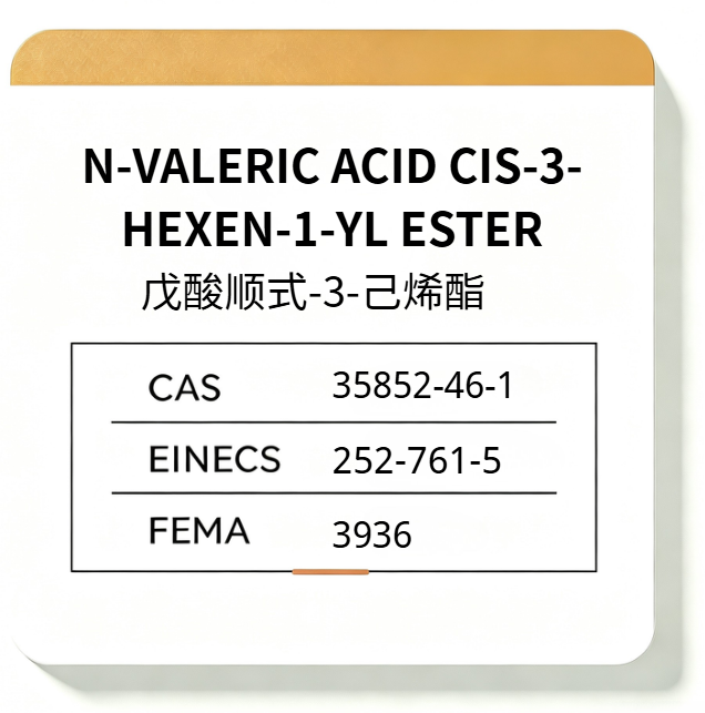 N-VALERIC ACID CIS-3-HEXEN-1-YL ESTER