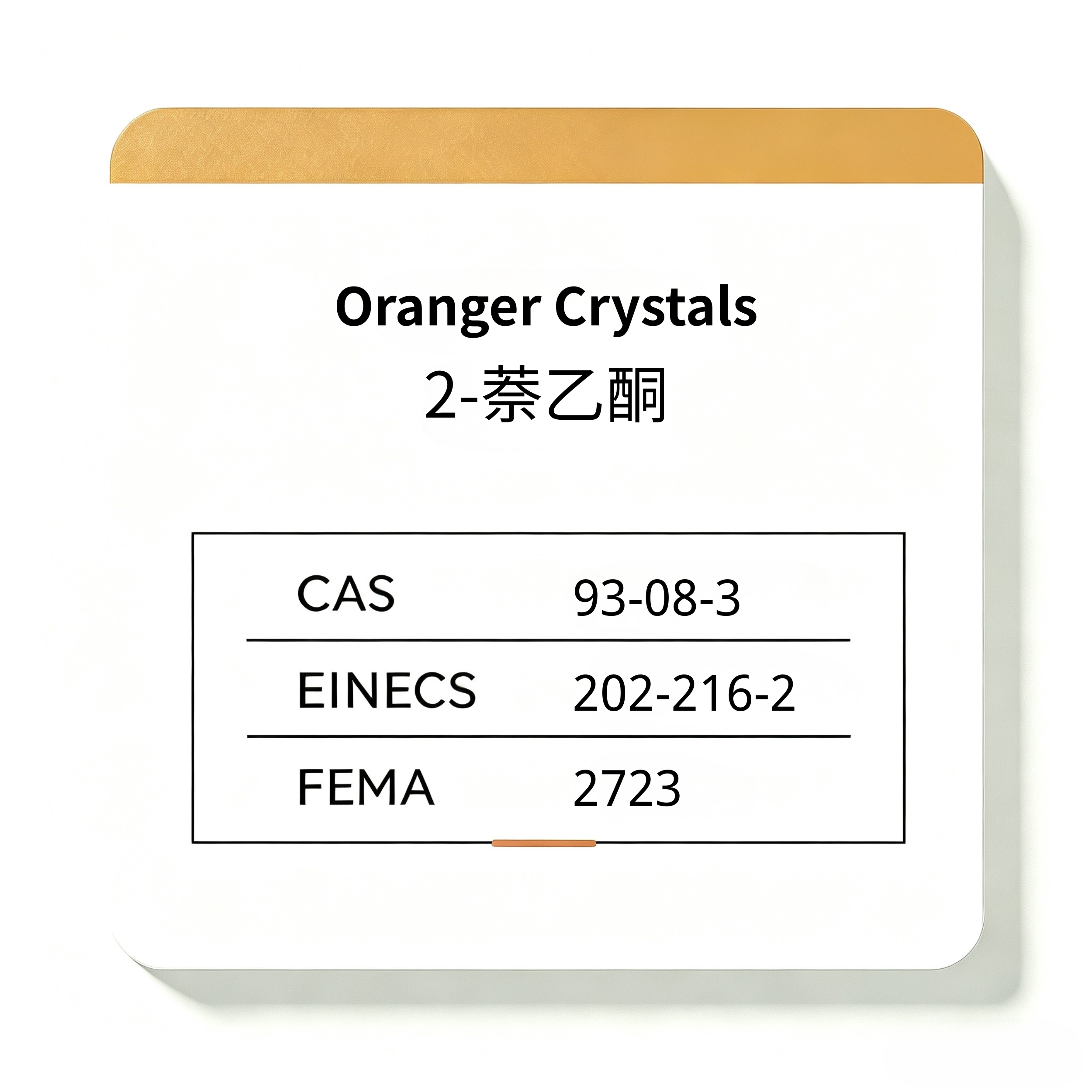 Oranger Crystals