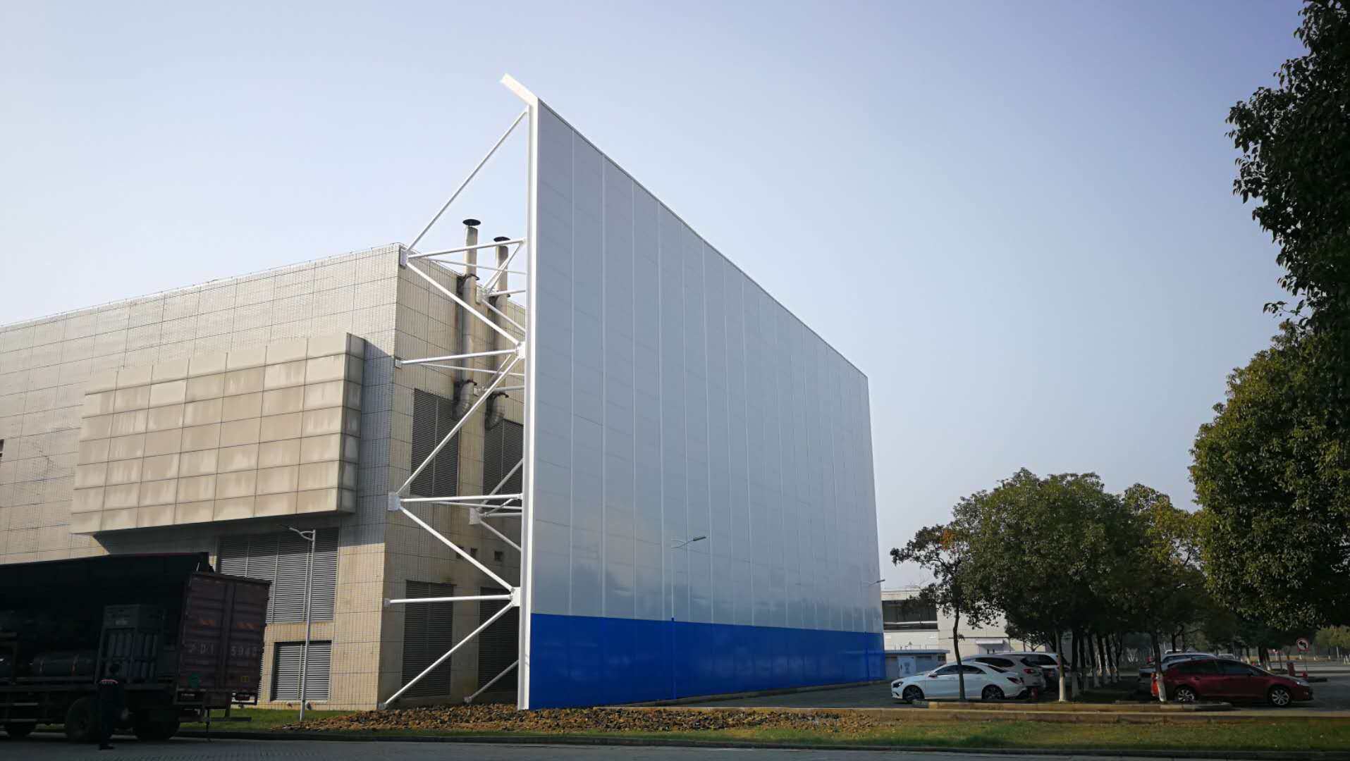 苏州某新材料公司风机机组噪声综合治理