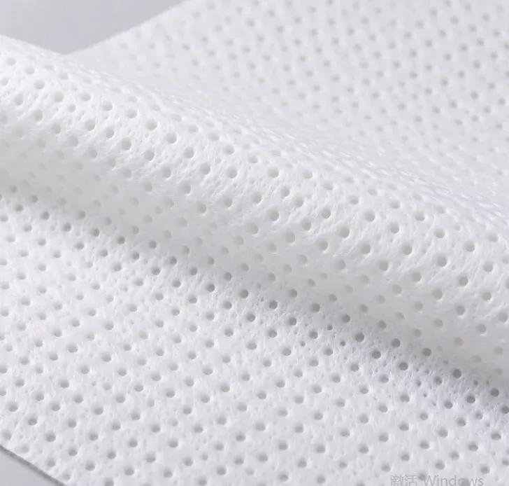 Perforated nonwoven fabric