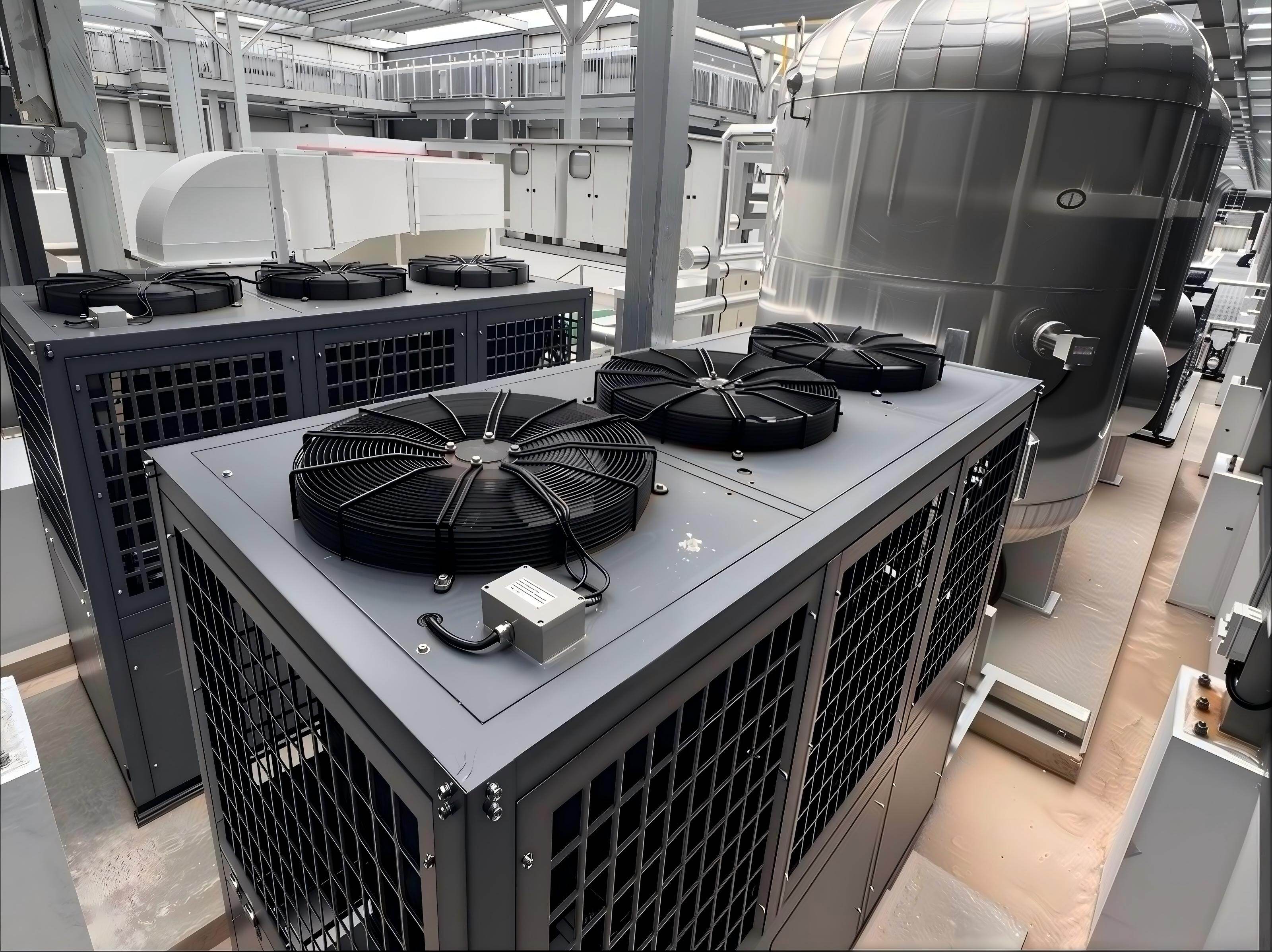 192kw Customized &nbsp;Commercial High temp Air source heat pump ( Top-blowing)