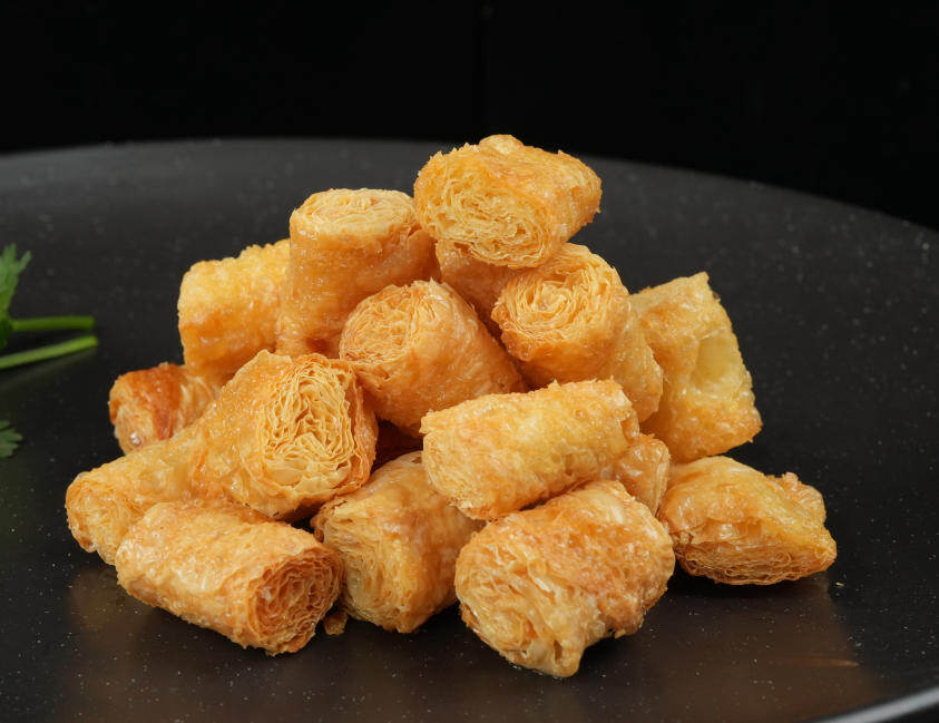 Fried Crispy Beef Rolls