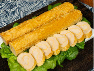 Tiger Skin Meat Roll