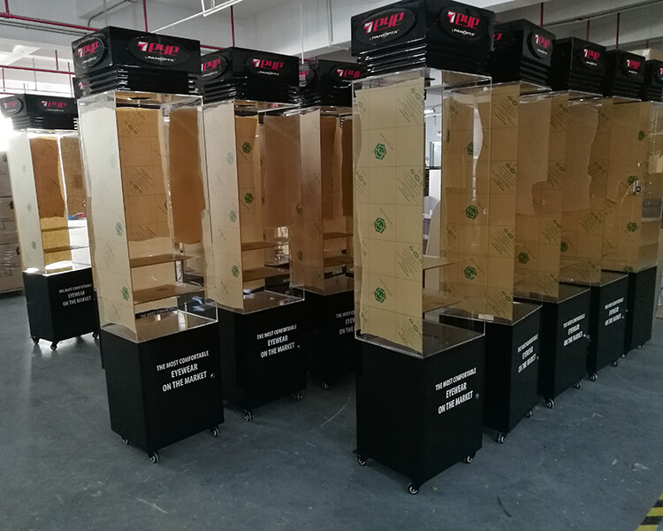 MDF Wood Display Rack