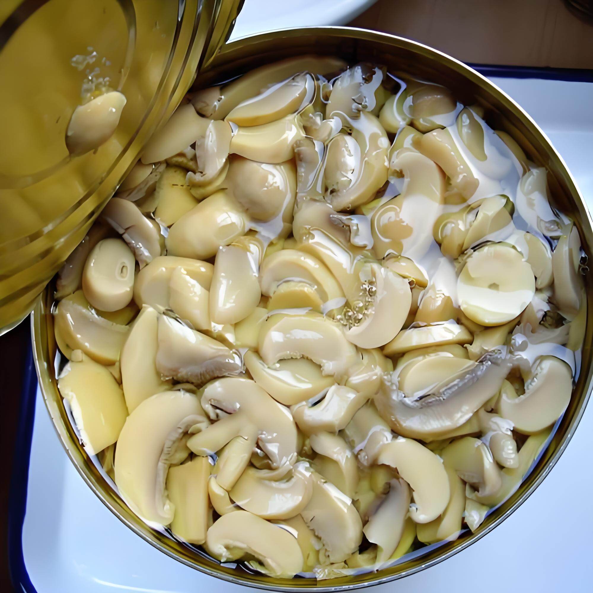 Canned Mushrooms view 4