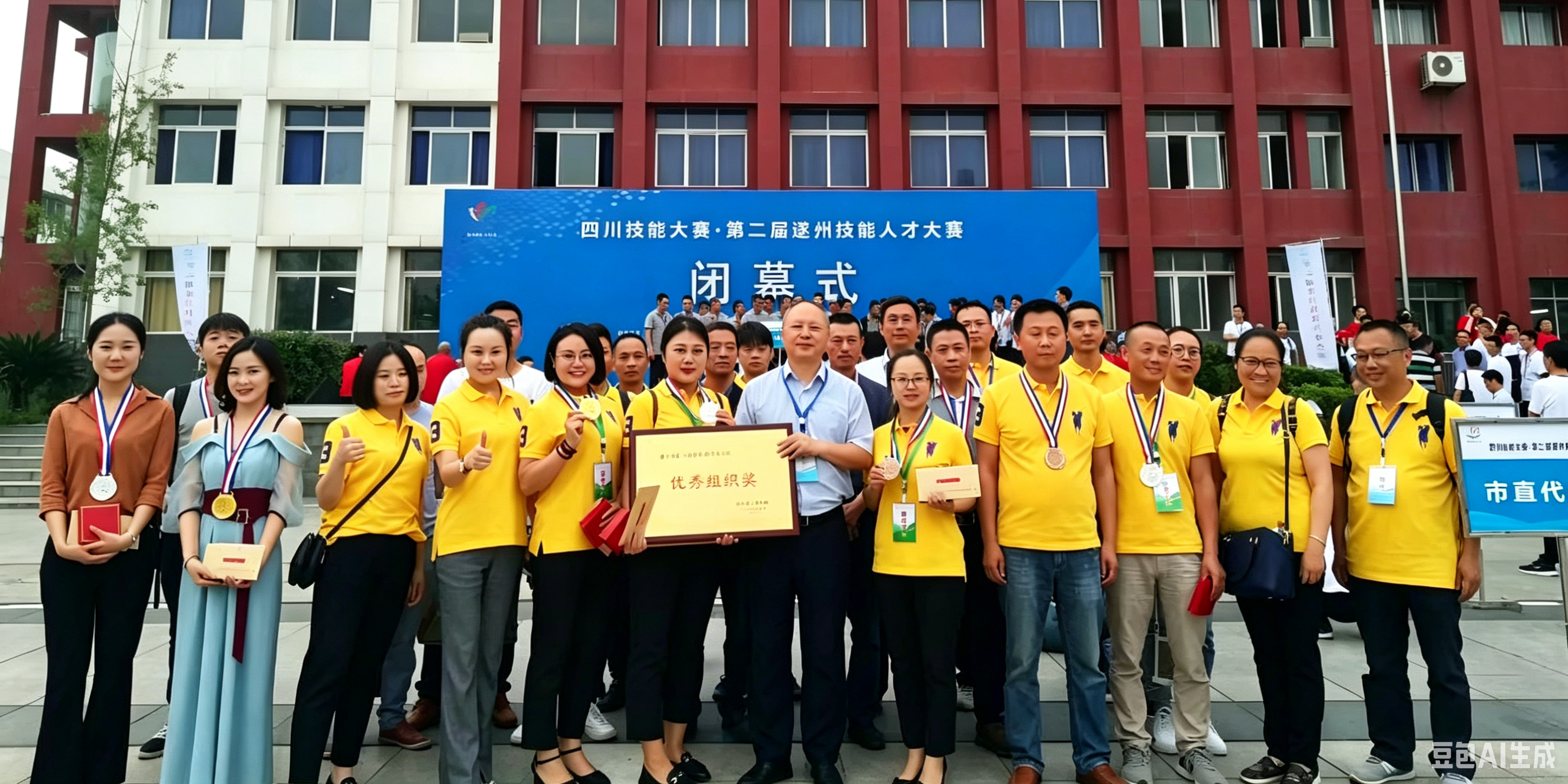 兴美源总经理蒋琼林受邀担任第二届遂州技能人才大赛评委