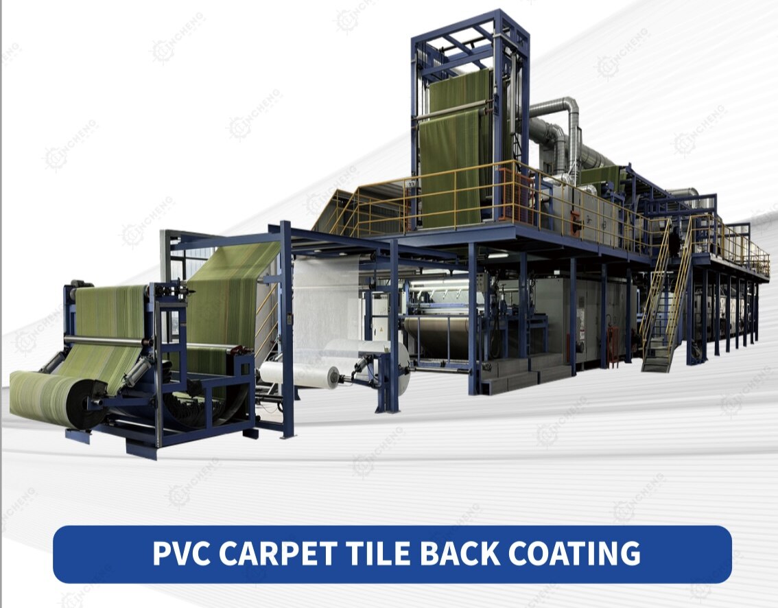 PVC square carpet back-coating lines