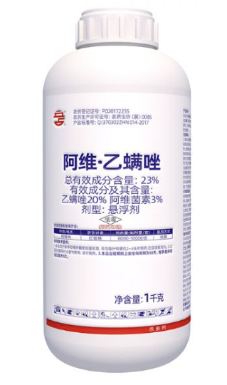 23% 阿维·乙螨唑悬浮剂