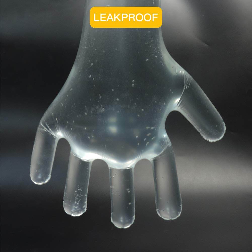 Long Disposable Gloves 100pcs Shoulder Length Long Arm for Veterinary Examination Protection Glove 3