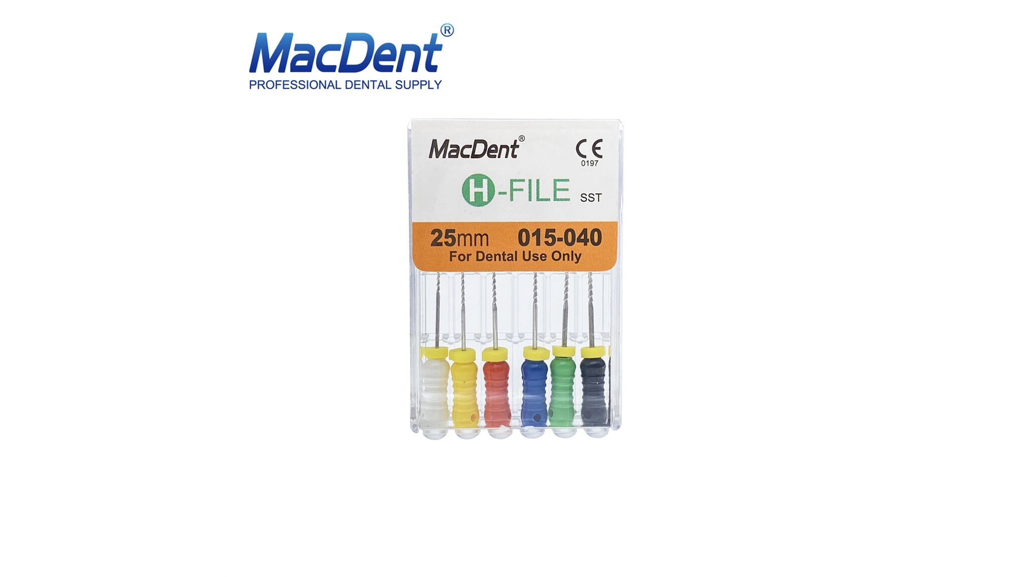 MacDent Dental H-File Endodontic Root Canal Hand Use Files