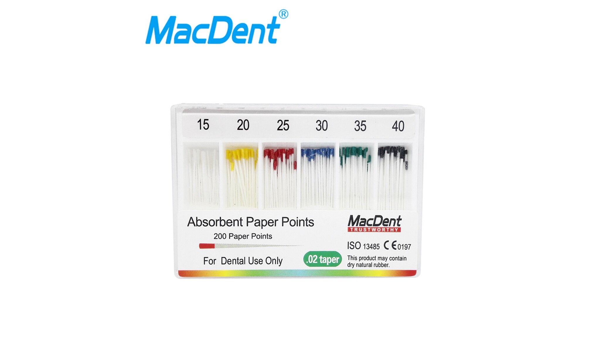 Dental Endo Absorbent Paper Points(200pcs)