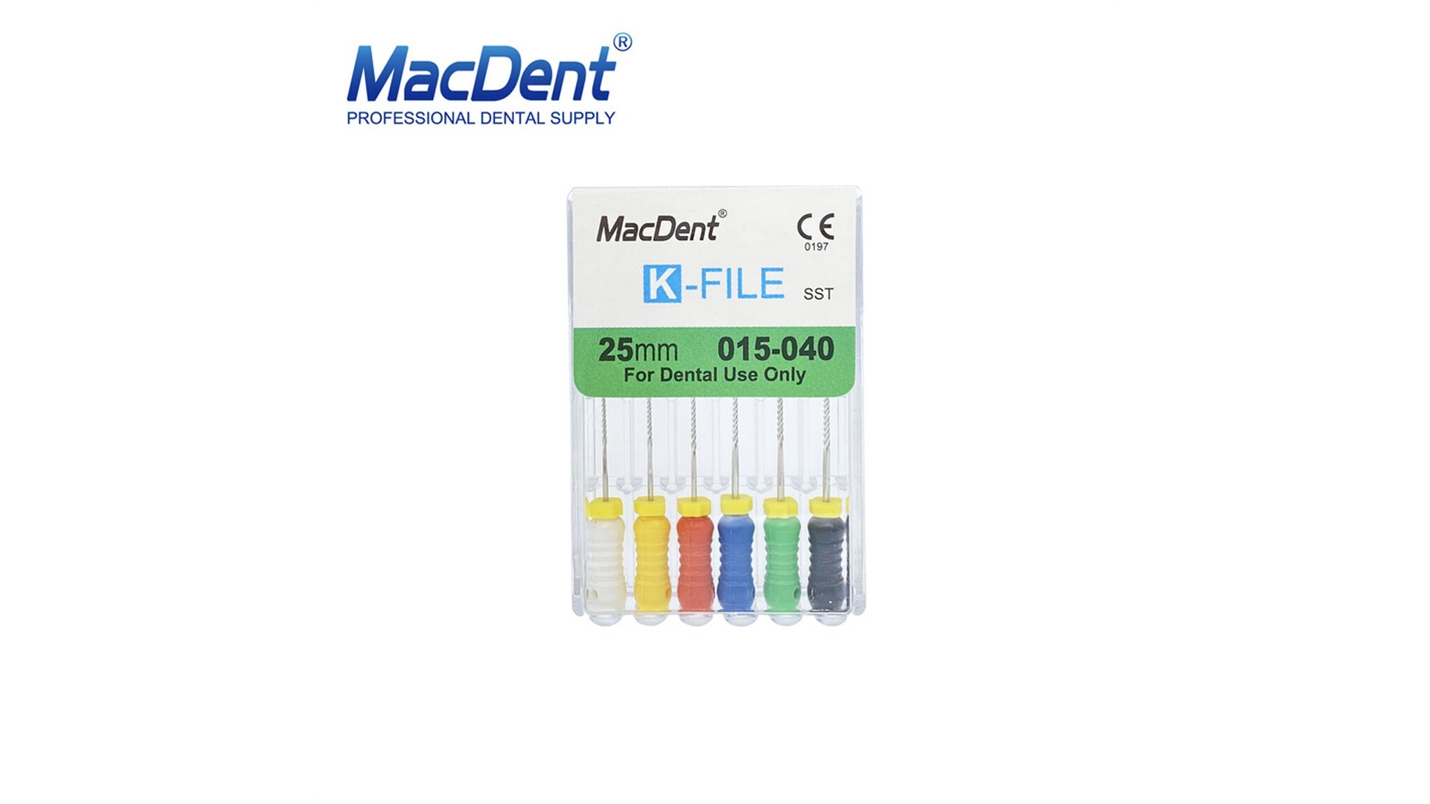 MacDent Dental K-File Root Canal Hand Use Endo Endodontics Files