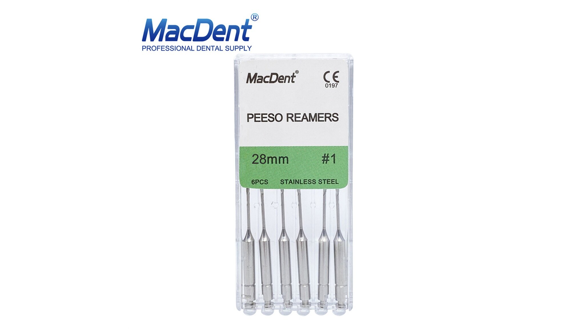 MacDent Peeso Reamers Dental Endodontic Root Canal Engine Files