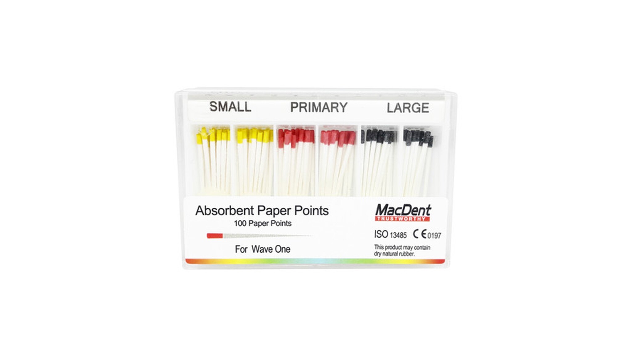 MacDent Dental Absorbent Paper Points For Wave one Small / Primary / Large