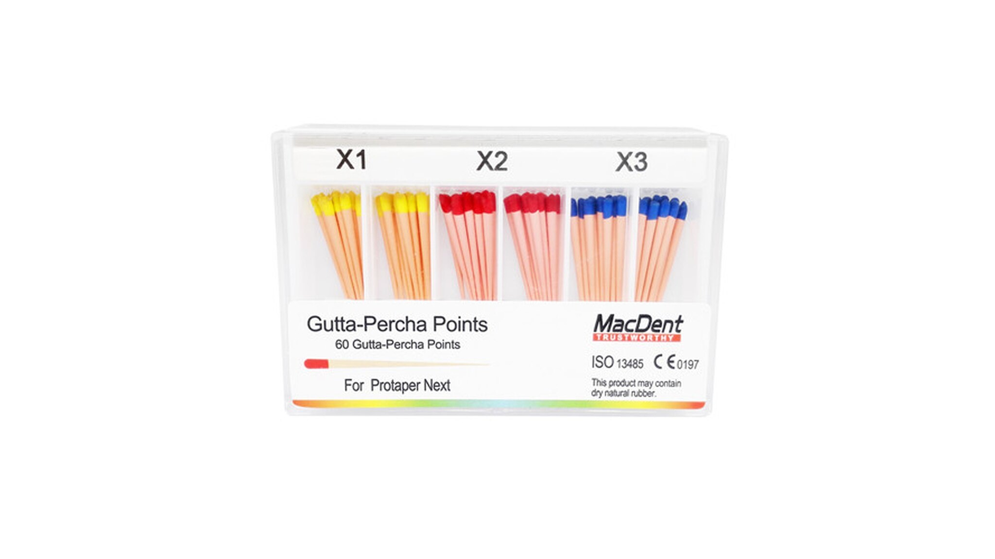 MacDent Dental Endo Root Canal Next Gutta Percha Points