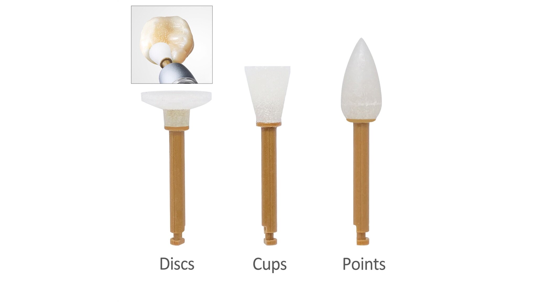 MacDent Dental Finishing Finisher Cups Points Discs