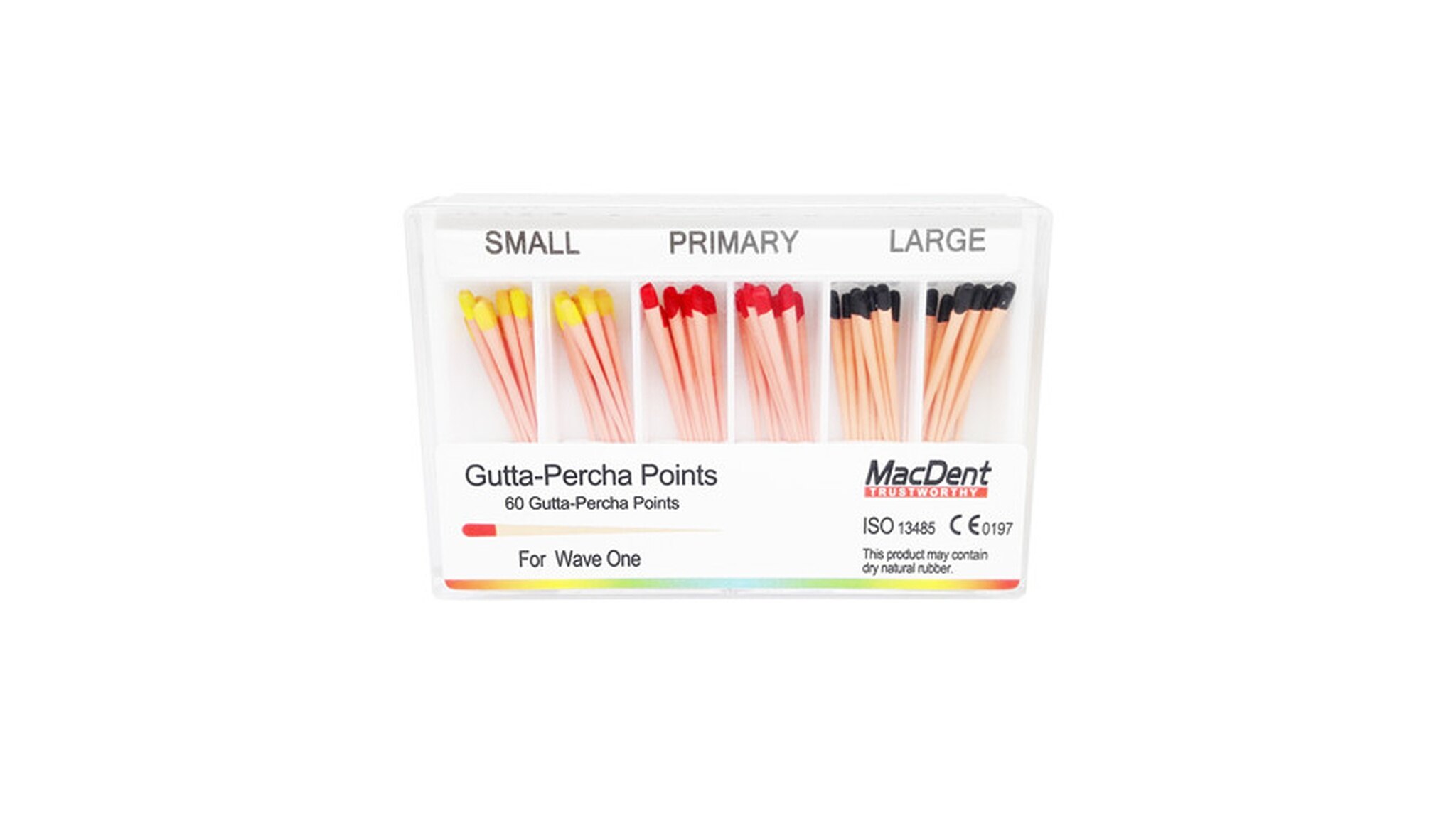 MacDent Dental Gutta Percha Points for WaveOne